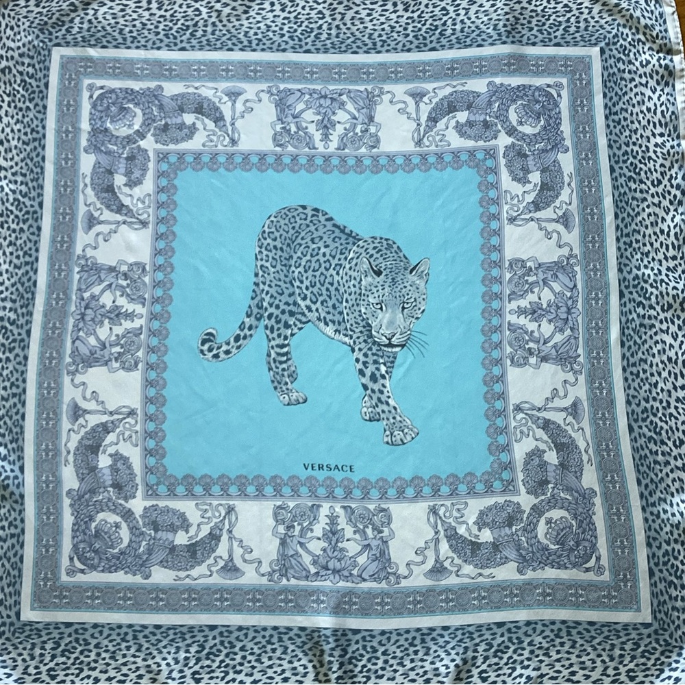 Versace silk scarf